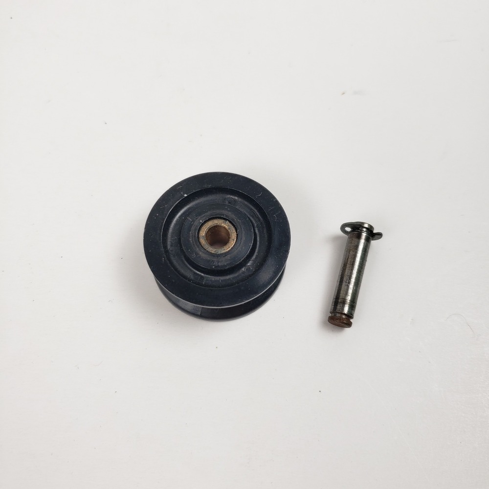 NordicTrack Ski Machine Original Replacement Pulley Wheel with Pin and Clip